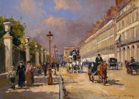 Edouard Cortes - Rue de Rivoli